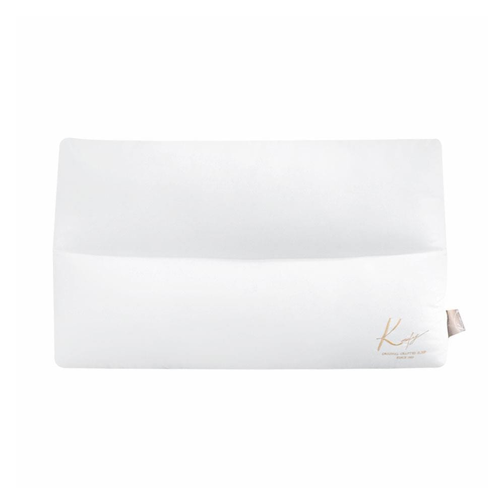 หมอนสุขภาพ ใยสังเคราะห์ KOMFY KRAFTED KONTOUR ไซส์ M 16x27 นิ้ว สีขาว