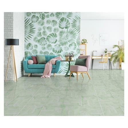 กระเบื้องพื้น 12x12 นิ้ว TARA รีว่า เขียว PM 1M2_1