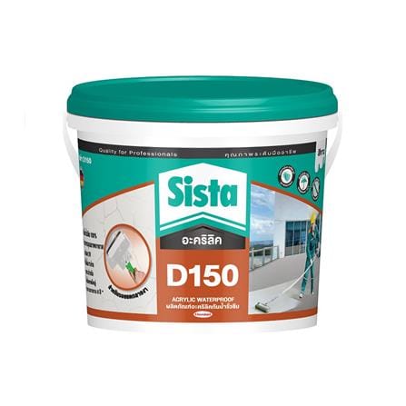 อะคริลิกกันซึม SISTA D150 4 กก. สีขาว