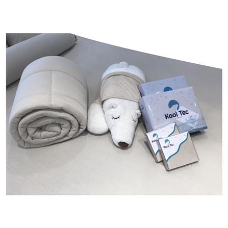 ผ้านวม KOOLTEC COOLING JS 70x90 นิ้ว สีเทาเข้ม_2