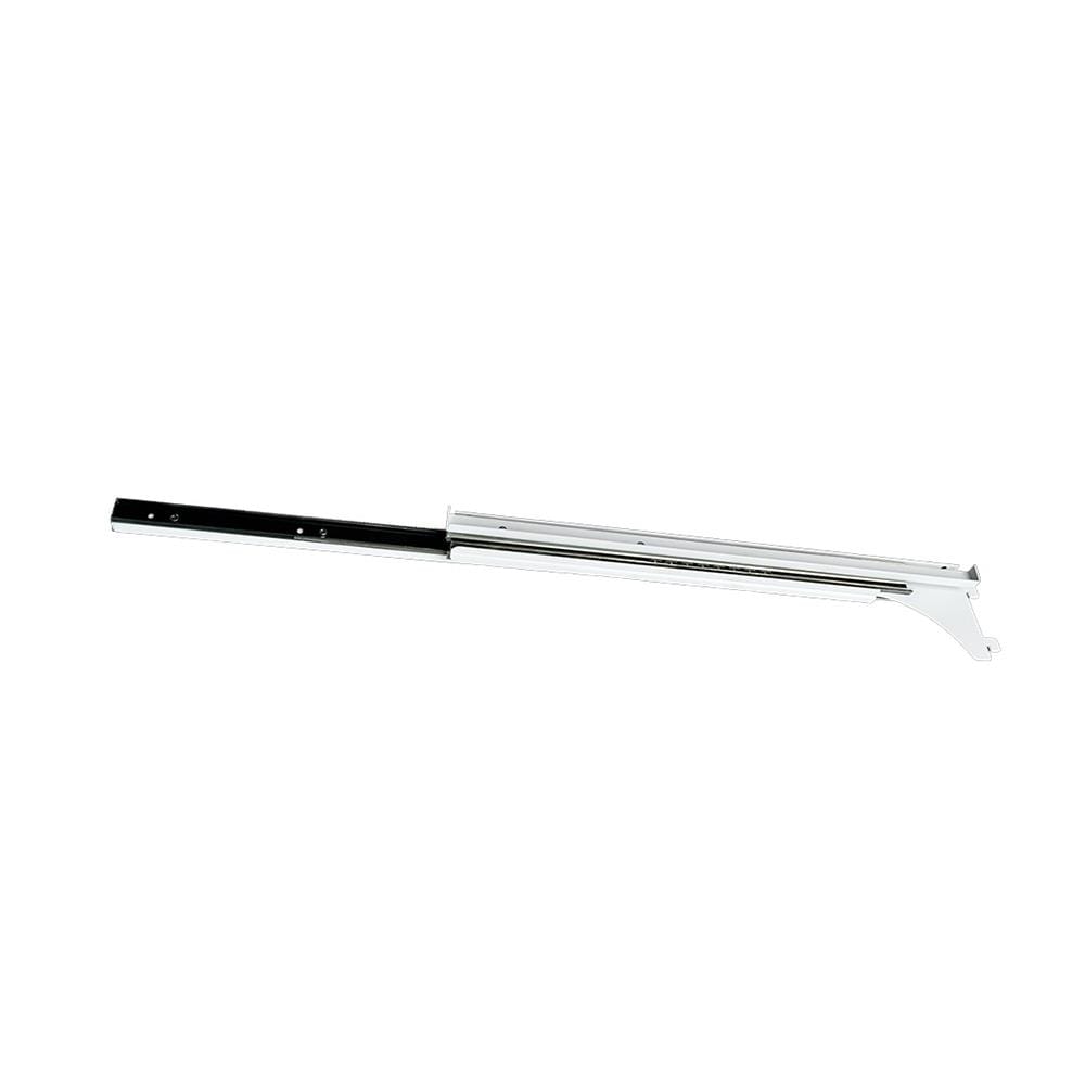 แขนรับรางเลื่อนตะกร้าคู่ STACKO FLEXI 4.8x40.9x8.2 ซม. สีขาว