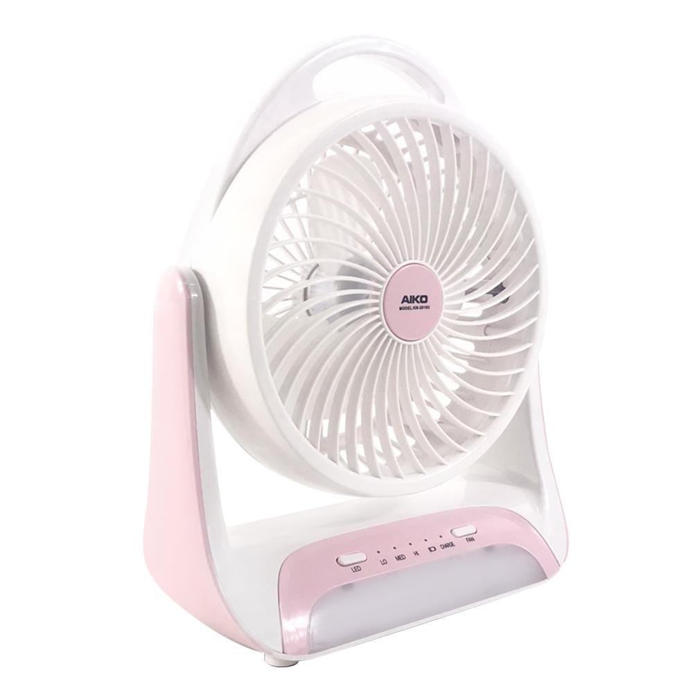 พัดลมพกพา AIKO KN-2816U สีชมพู