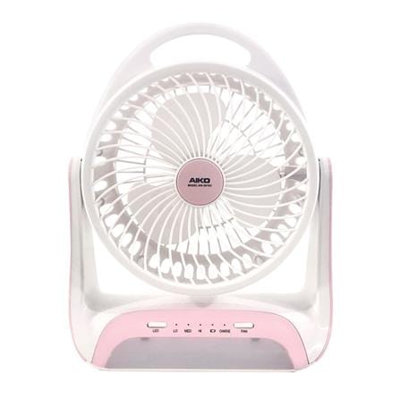 พัดลมพกพา AIKO KN-2816U สีชมพู