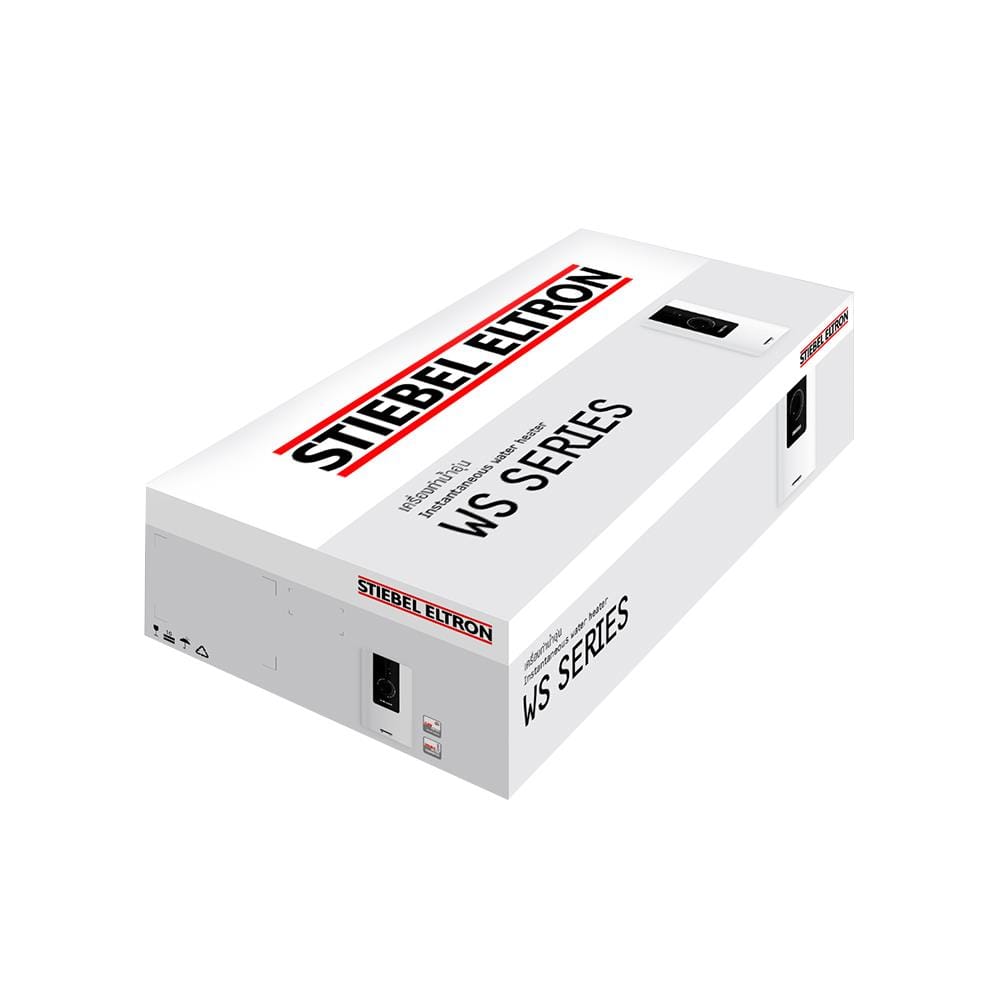 เครื่องทำน้ำอุ่น STIEBEL WS 45 E-2 4500 วัตต์ สีขาว/ดำ