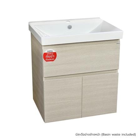 อ่างล้างหน้าเคาน์เตอร์ MOYA PZMY-002 สี LIGHT OAK