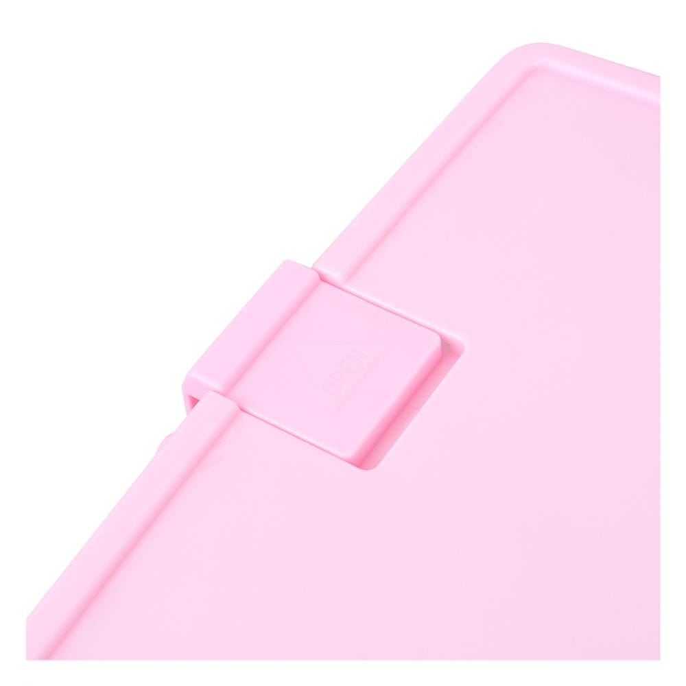 กล่องหูหิ้ว ฝาล็อค SN PAWIN 530PI สีชมพู