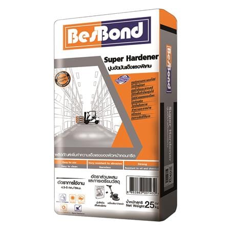 ซีเมนต์ขัดผิวแกร่ง BESBOND 25 กก. สีเทา_0
