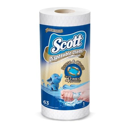กระดาษอเนกประสงค์ SCOTT REUSE & CLEAN