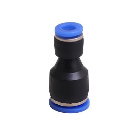 ข้อต่อข้อลด 2 ทาง HI-TOP APG10-6 10-6 มม. สีดำ