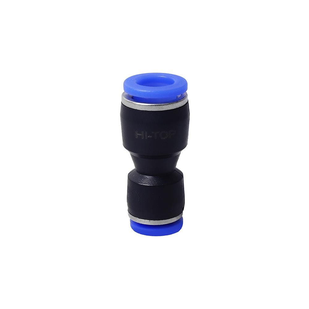 ข้อต่อข้อลด 2 ทาง HI-TOP APG8-6 8 - 6 มม. สีดำ