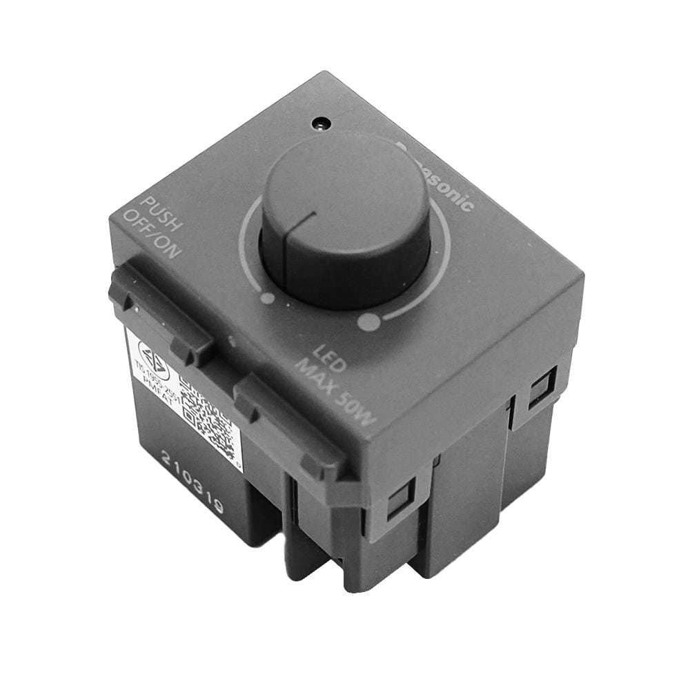 สวิตช์หรี่ไฟ LED PANASONIC WEGN57912 H 50 วัตต์ สีเทา