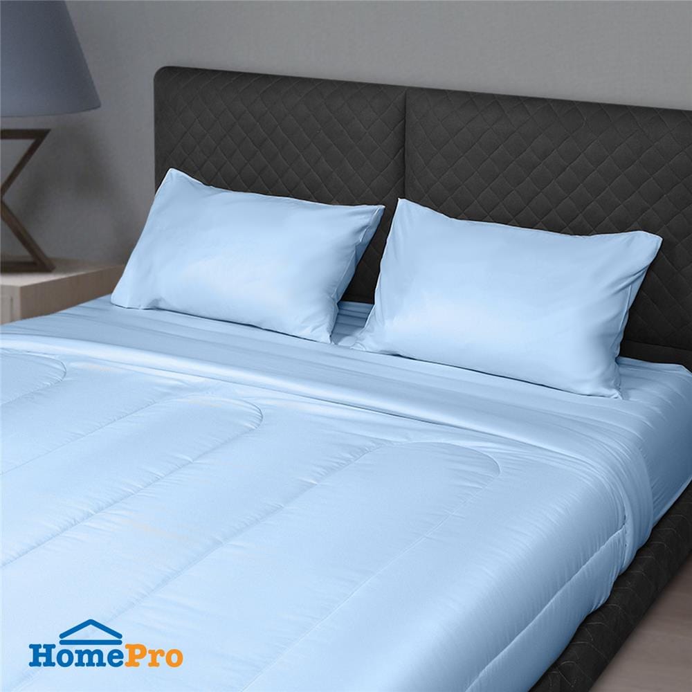ผ้านวม HOME LIVING STYLE SHIN 100x90 นิ้ว สีฟ้า