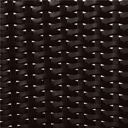 เก้าอี้พลาสติกลายหวาย SPRING RATTAN สีน้ำตาล_4