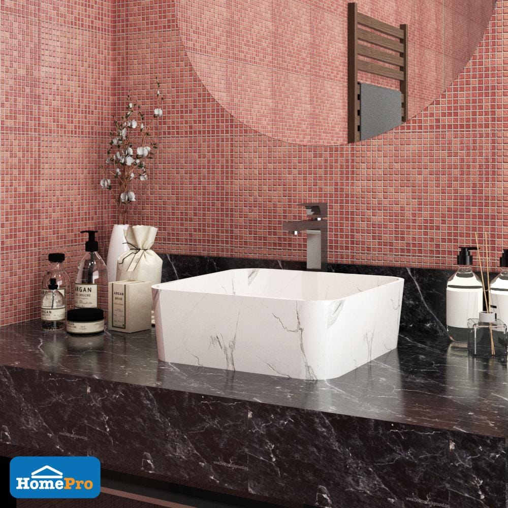 ABOVE COUNTER WASHBASIN MOYA 669 MARBLE PATTERN