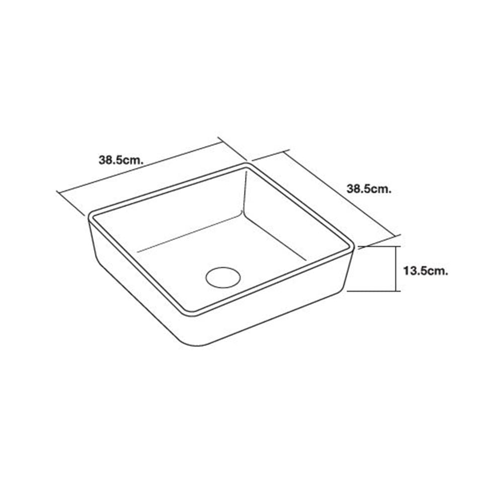 ABOVE COUNTER WASHBASIN MOYA 669 MARBLE PATTERN