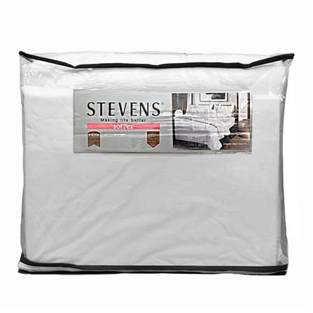 ชุดผ้าปูที่นอน 3.5 ฟุต 4 ชิ้น STEVENS SOFTEX ORIANNA SNOW_1
