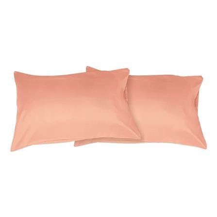 ปลอกหมอนหนุน BED CLIP STANDARD สีส้มโอโรส แพ็ก 2 ชิ้น