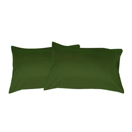 ปลอกหมอนหนุน BED CLIP STANDARD สีเขียวเข้ม แพ็ก 2 ชิ้น