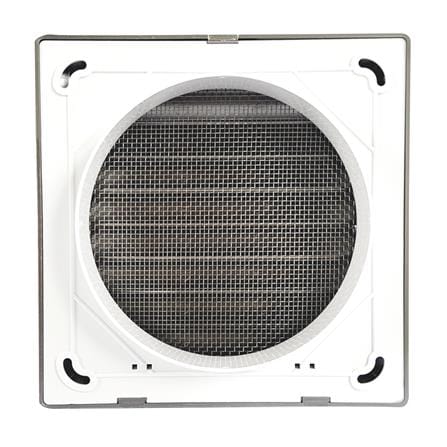หน้ากากกันแมลง G-FLOW FIX GRILL 5 นิ้ว สีเทา 12.5 ซม._2
