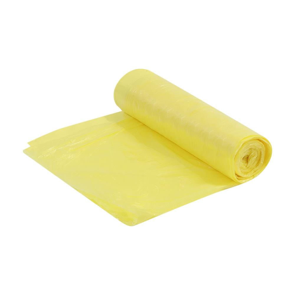 ถุงขยะม้วน หูผูก ACCO ขนาด 30x40" จำนวน 10 ใบ สีเหลือง