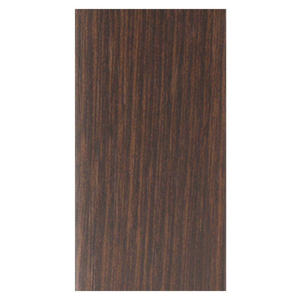ตัวจบระหว่างห้อง PVC CROBERN 2.5X240X0.6 ซม. สีโอ๊คเข้ม