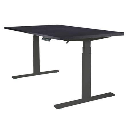 โต๊ะทำงานปรับระดับ ERGOTREND SIT 2 STAND Gen2A 150 ซม. สี MIDNIGHT MABLE/ดำ