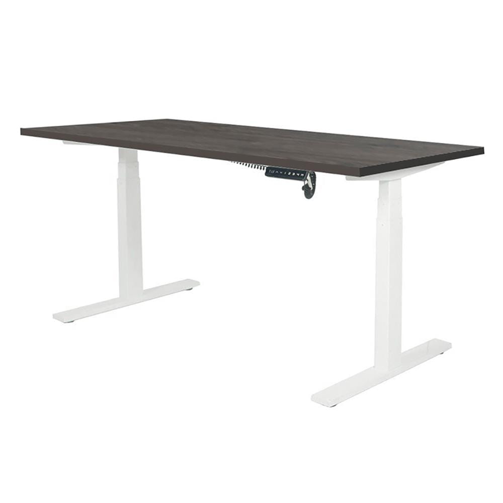 โต๊ะทำงานปรับระดับ ERGOTREND SIT 2 STAND Gen2A 150 ซม. สี TWILIGTH ELM/ขาว
