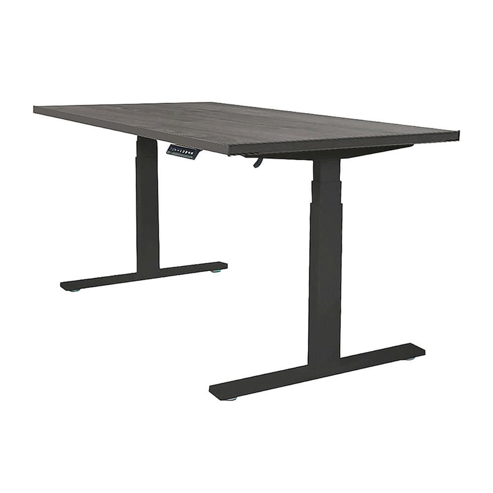โต๊ะทำงานปรับระดับ ERGOTREND SIT 2 STAND Gen2A 150 ซม. สี TWILIGHT ELM/ดำ