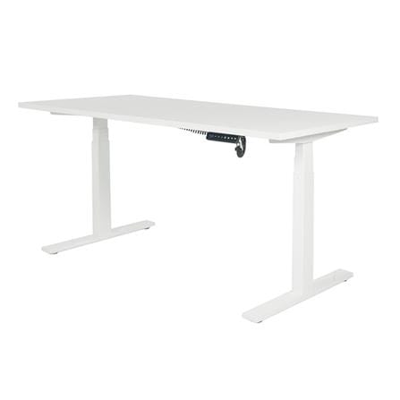 โต๊ะทำงานปรับระดับ ERGOTREND SIT 2 STAND Gen2A 150 ซม. สีขาว