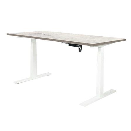 โต๊ะทำงานปรับระดับ ERGOTREND SIT 2 STAND Gen2A 150 ซม. สี GRANITE/ขาว