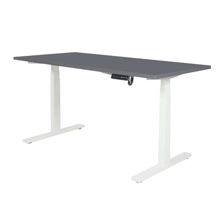 โต๊ะทำงานปรับระดับ ERGOTREND SIT 2 STAND Gen2A 120 ซม. สี GRAPHITE/ขาว
