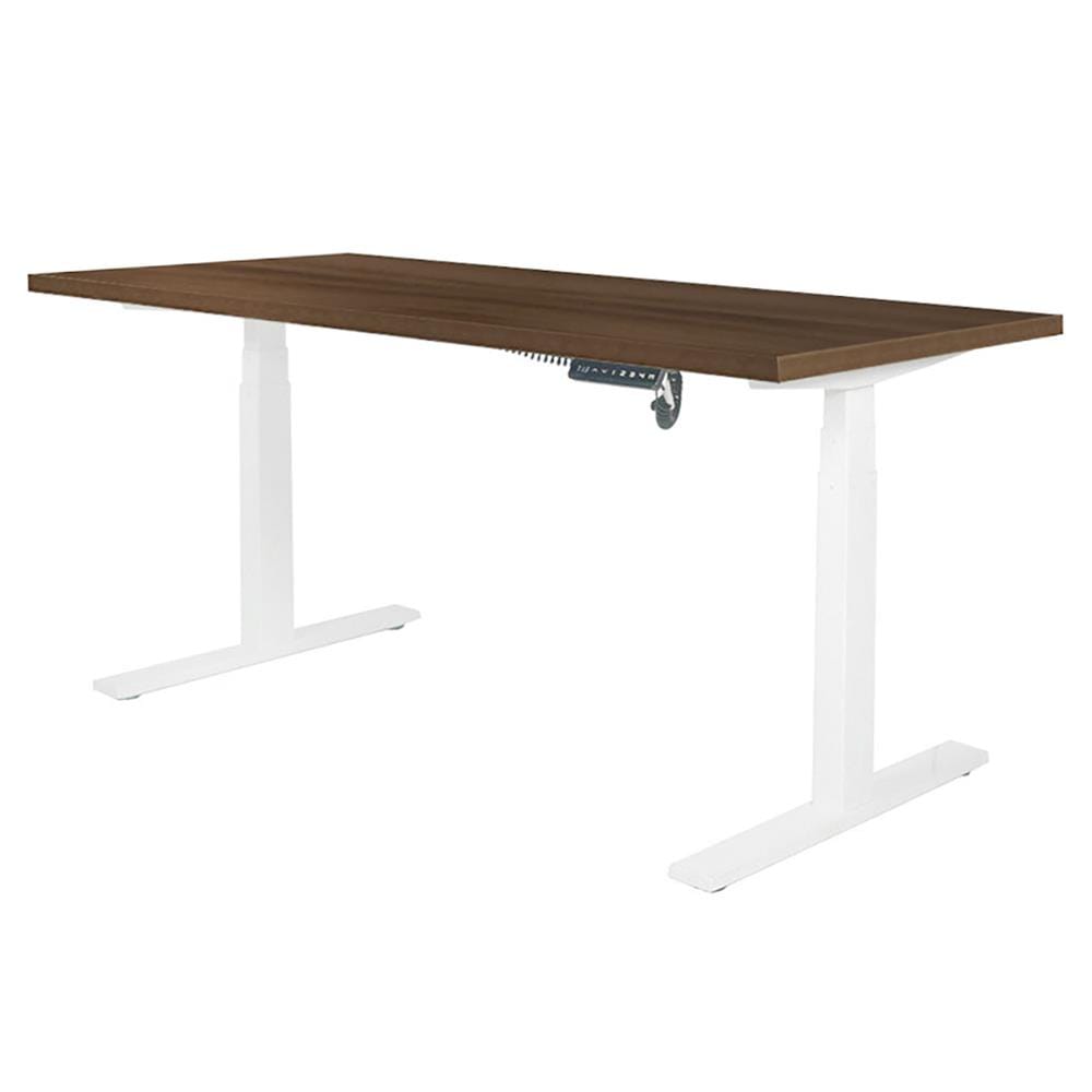 โต๊ะทำงานปรับระดับ ERGOTREND SIT 2 STAND Gen2A 180 ซม. สี CLASSIC TEAK/ขาว