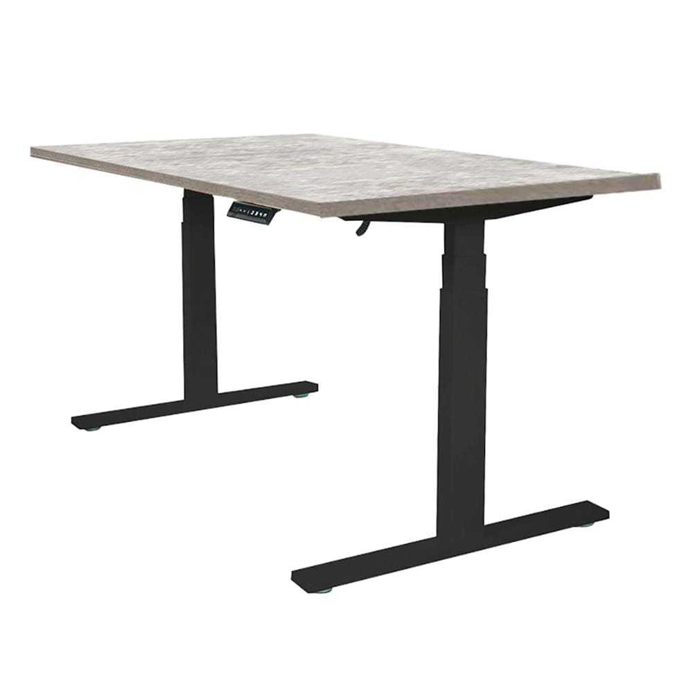 โต๊ะทำงานปรับระดับ ERGOTREND SIT 2 STAND Gen2A 150 ซม. สี CONCRETE/ดำ
