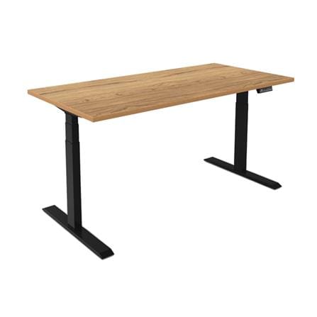 โต๊ะปรับระดับไฟฟ้า ERGOTREND SIT 2 STAND GEN2A 120 ซม. สี VINTAGE OAK/ดำ_1