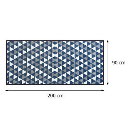 เสื่ออเนกประสงค์ MAT-ER TRIMOND 90x200 ซม. สีน้ำเงิน/ขาว_4