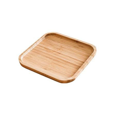 ถาดไม้ไผ่เหลี่ยม BAMBOO 25x25 ซม._0