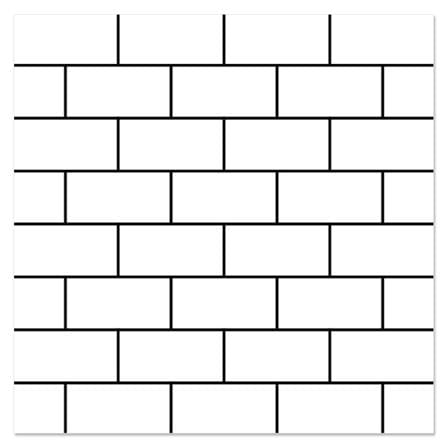 กระเบื้องพื้น 40x40 ซม. คอสโม่ นิว แบล็ค ไวท์ 0.96M2