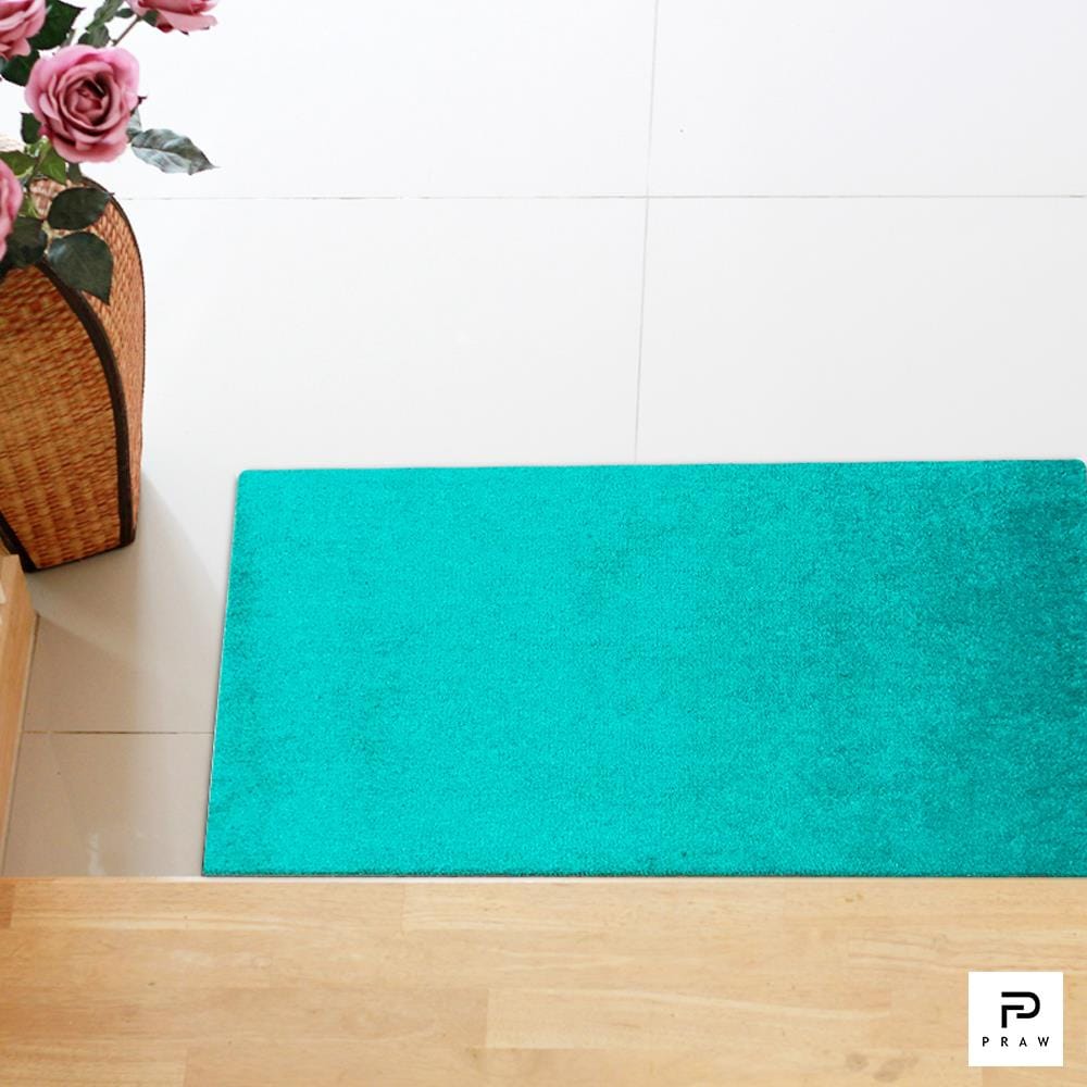 พรม PRAW ENTRANCE 50x75 ซม. สีเขียว/TEAL