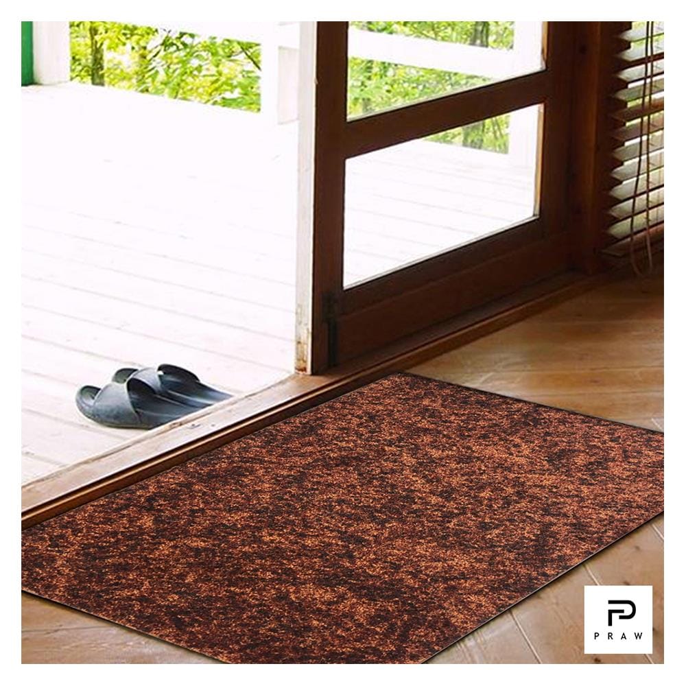 พรม PRAW OVP 50X75 ซม. สีน้ำตาลเข้ม