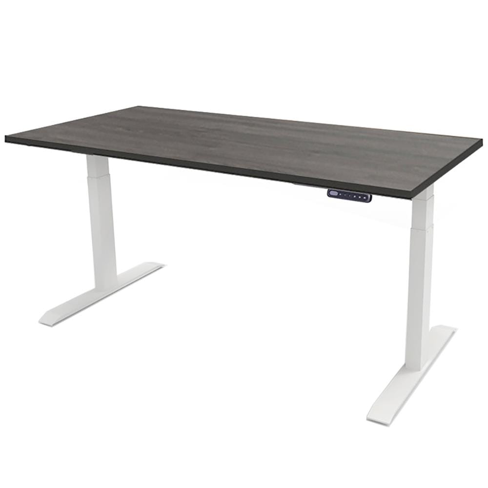 โต๊ะทำงานปรับระดับ ERGOTREND SIT 2 STAND GEN3 180 ซม. สี TWILIGHT ELM/ขาว
