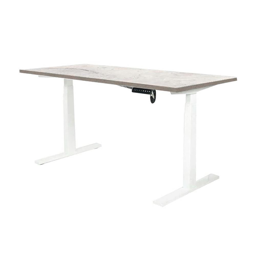 โต๊ะทำงานปรับระดับ ERGOTREND SIT 2 STAND Gen2A 120 ซม. สี GRANITE/ขาว