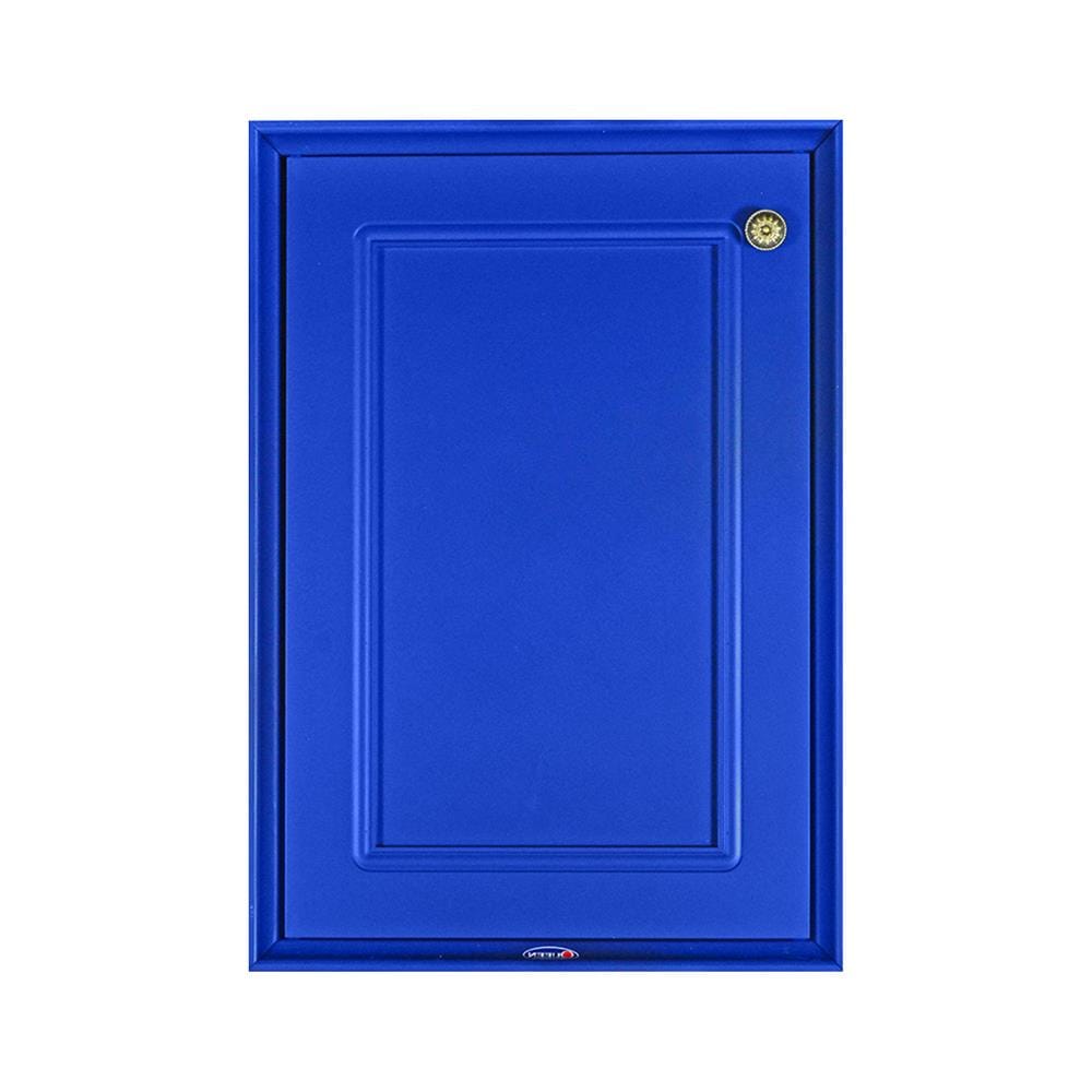 บานซิงค์เดี่ยว QUEEN GOLD 44.5x65 ซม. สีน้ำเงิน