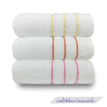 ผ้าขนหนู SANTAS CREATIVE 16X32 ซม. สีชมพู_2