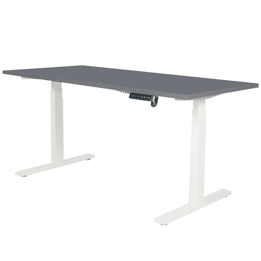 โต๊ะทำงานปรับระดับ ERGOTREND SIT 2 STAND Gen2A 150 ซม. สี GRAPHITE/ขาว