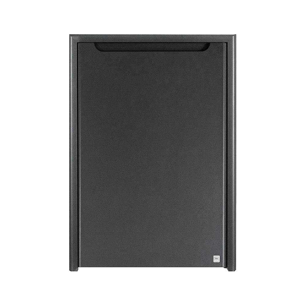 บานถังแก๊ส KING CURVE 50.8x73.6 ซม. สีเทา