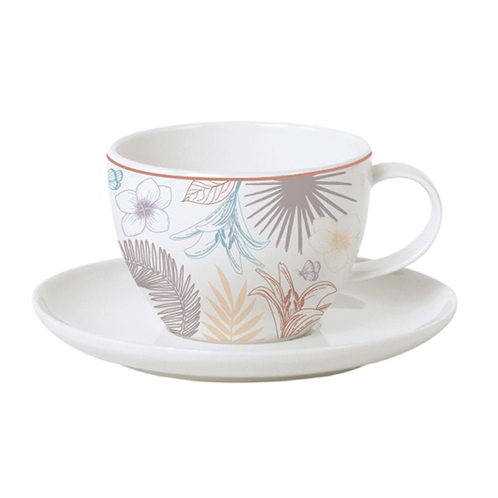 ชุดถ้วยกาแฟ FINE PORCELAIN 250ml KECH AUTUMN WILD