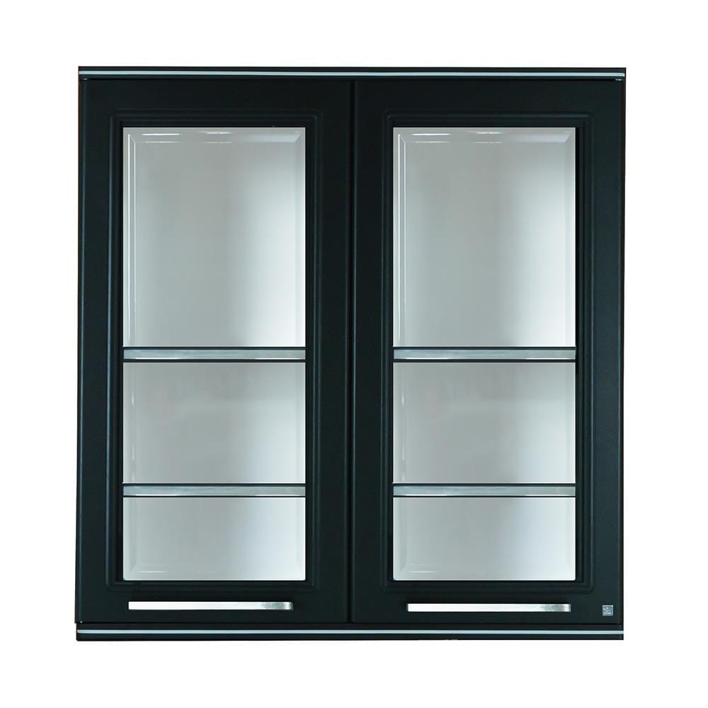 ตู้คู่ KING G.PLATINUM ZERCON 90x94 ซม. สีเทา