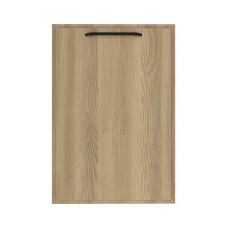 บานซิงค์เดี่ยว PARAZZO ENZO มือจับดำ 40x60 ซม. สีเนเจอรัลโอ๊ค
