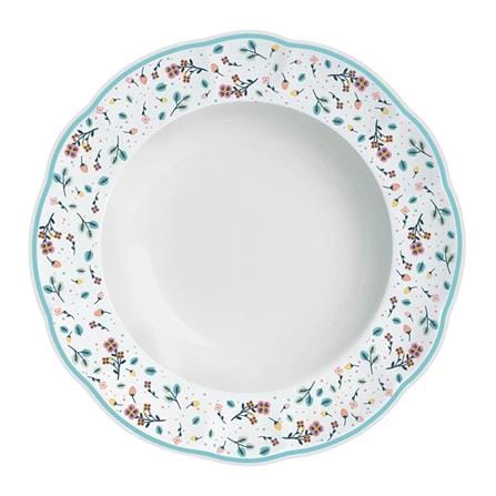จาน FINE PORCELAIN ลึก 9
