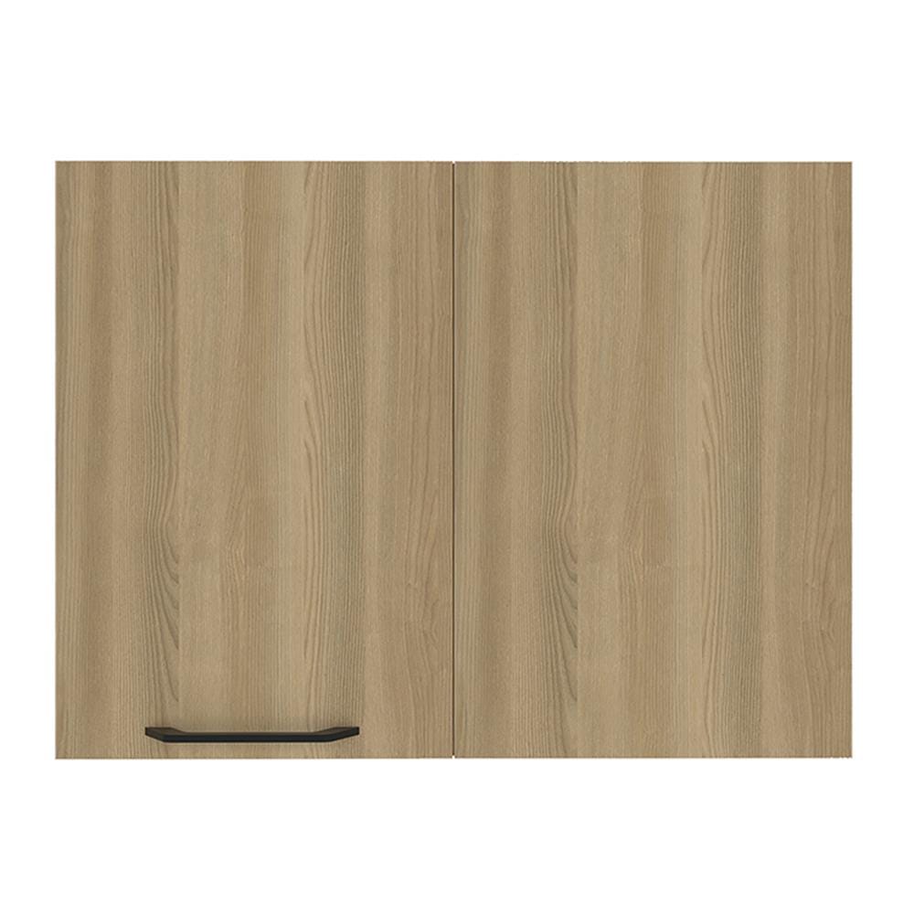 ตู้เข้ามุมขวา WPC PARAZZO ENZO มือจับดำ 80x60 ซม. สี เนเจอรัลโอ๊ค